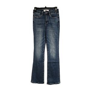 Mica Los Angeles High Rise Straight Cut Jeans Blue Women’s Size 24x31